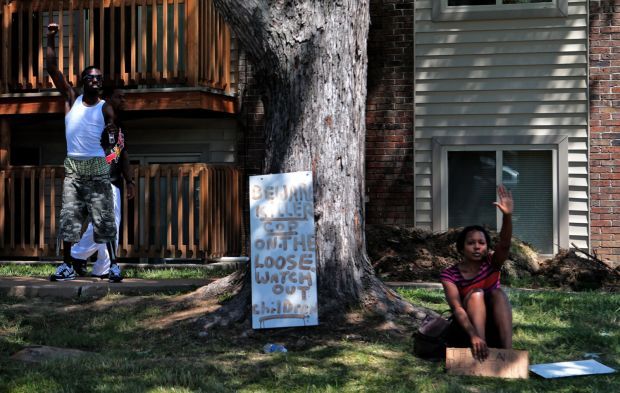 Protestors hit the streets in Clayton