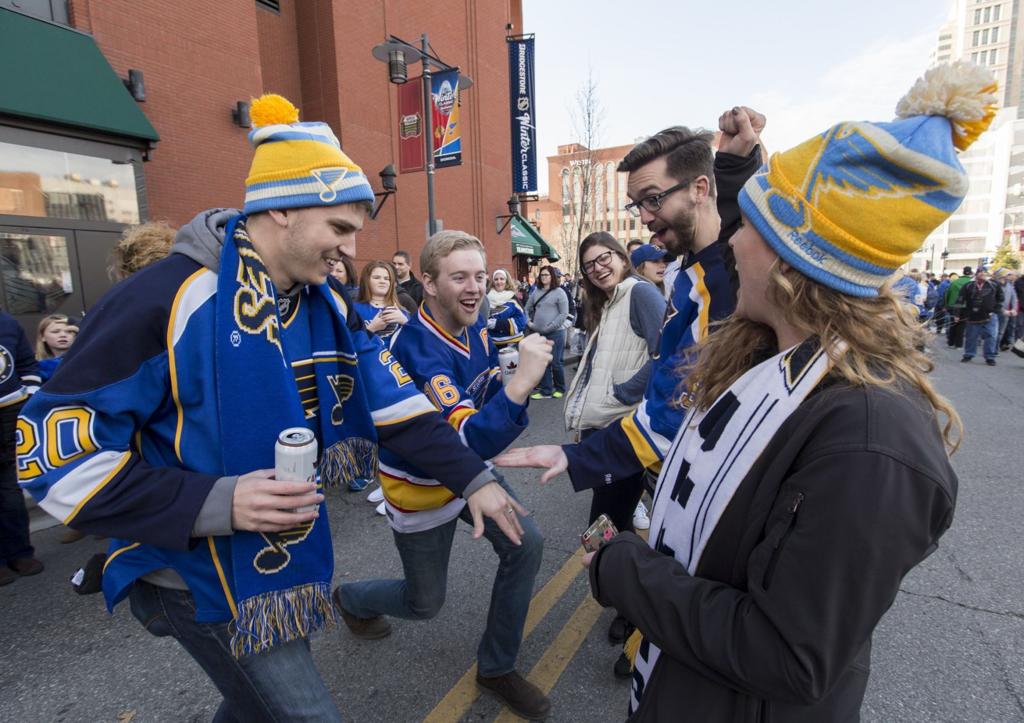 Scenes From The Winter Classic Alumni Game At Busch Stadium
