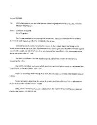 Ferguson police report of convenience store robbery