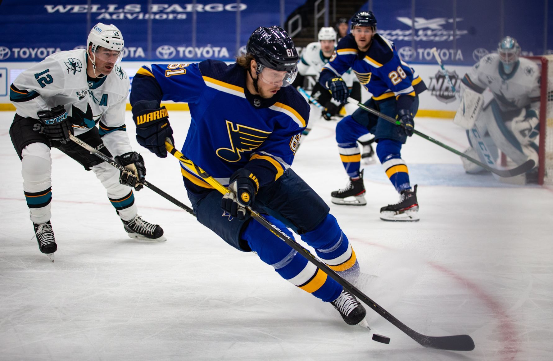 nhl blues schedule