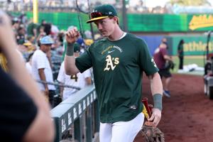 MLB: St. Louis Cardinals at Athletics