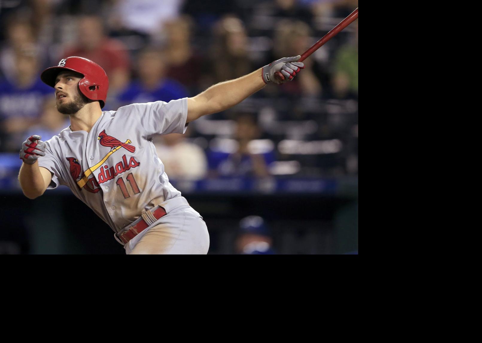 Cardinals rookie Aledmys Diaz singles in first big-league at-bat