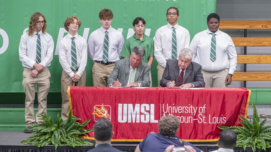 UMSL, St. Mary’s South Side Catholic High School sign deal to turn dreams into degrees for students, staff