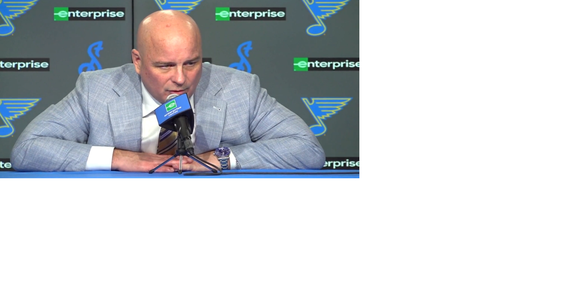 Tuesday was Robert Thomas' 'most complete game of the year,' Blues' Jim Montgomery says