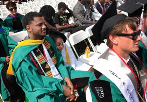 Andy Cohen gives keynote address at Wash U graduation