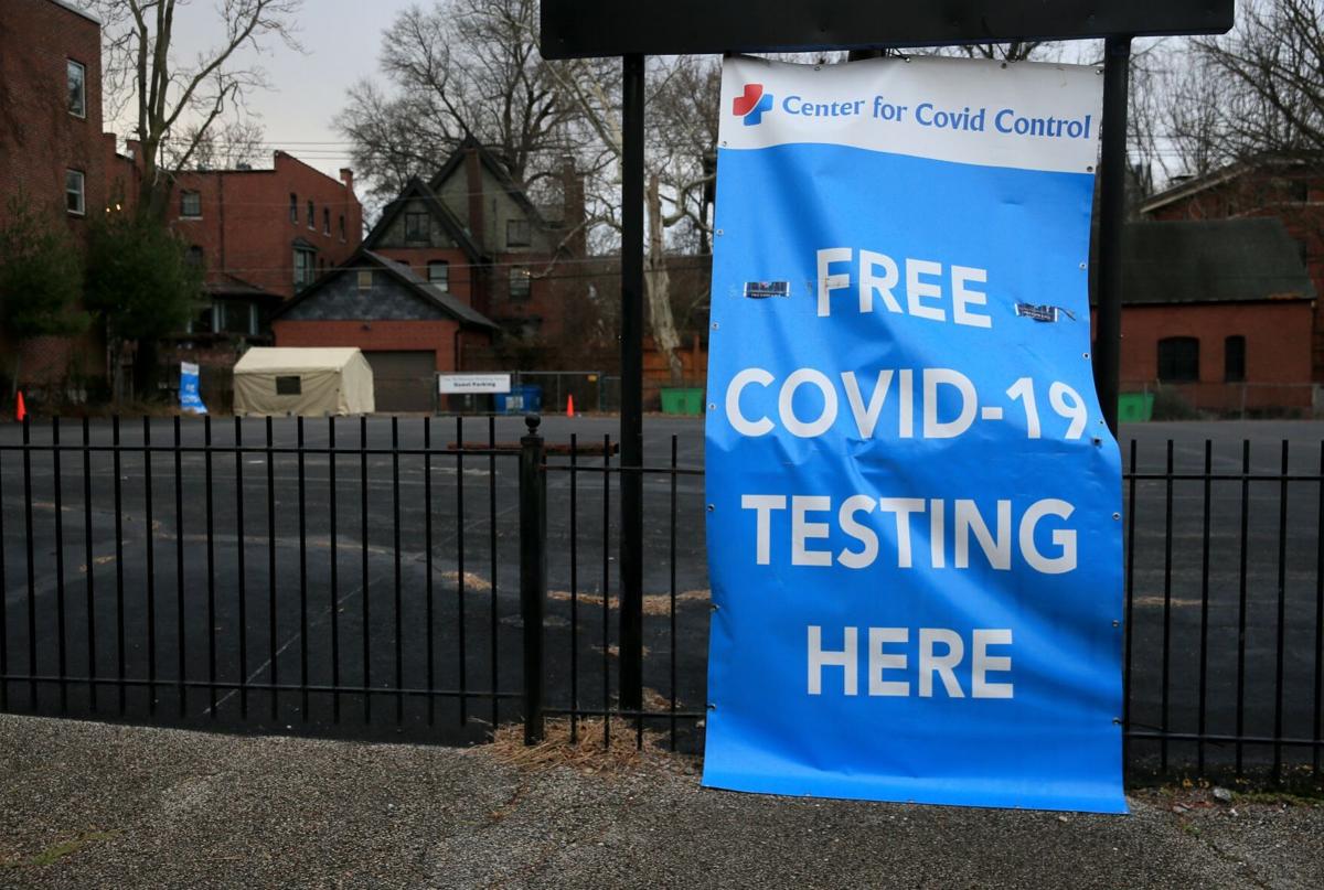 Center for Covid Control testing site in St. Louis