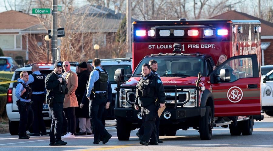 No one injured, two teens in custody after St. Louis officer fired ...