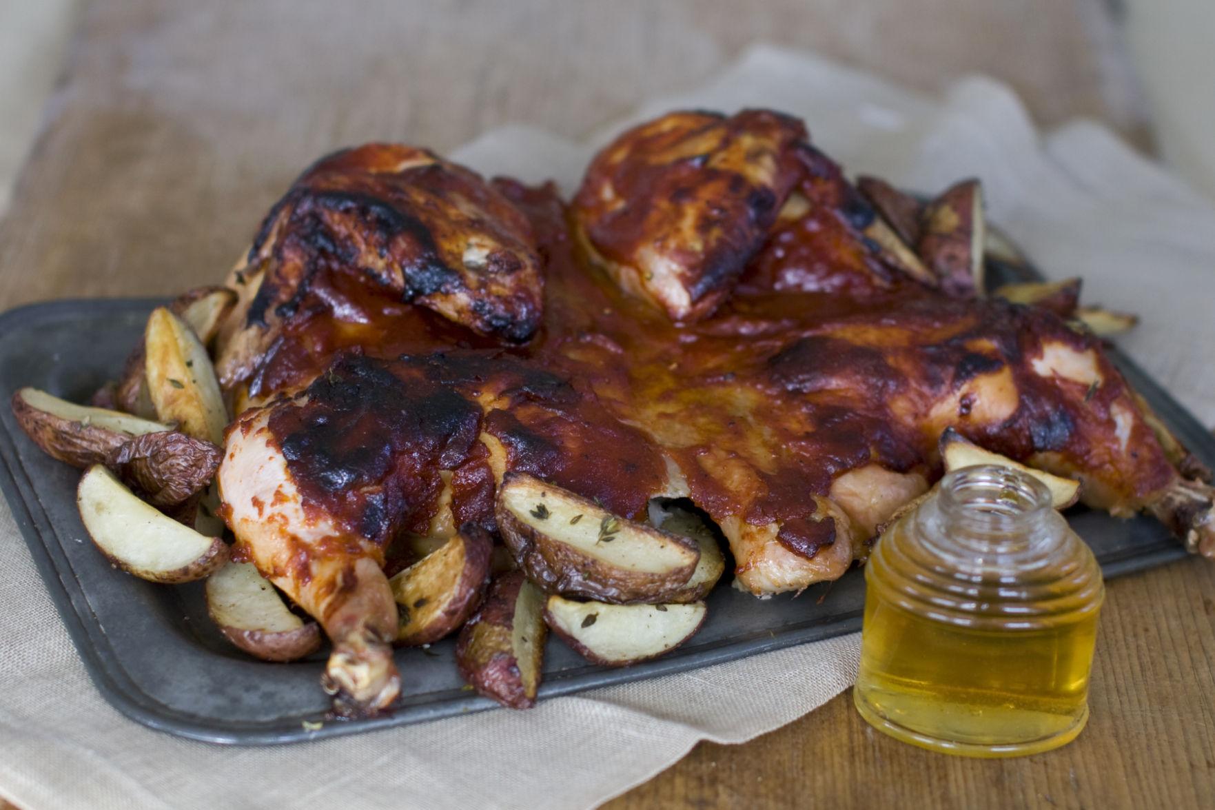 AgaveBarbecue Roasted Chicken