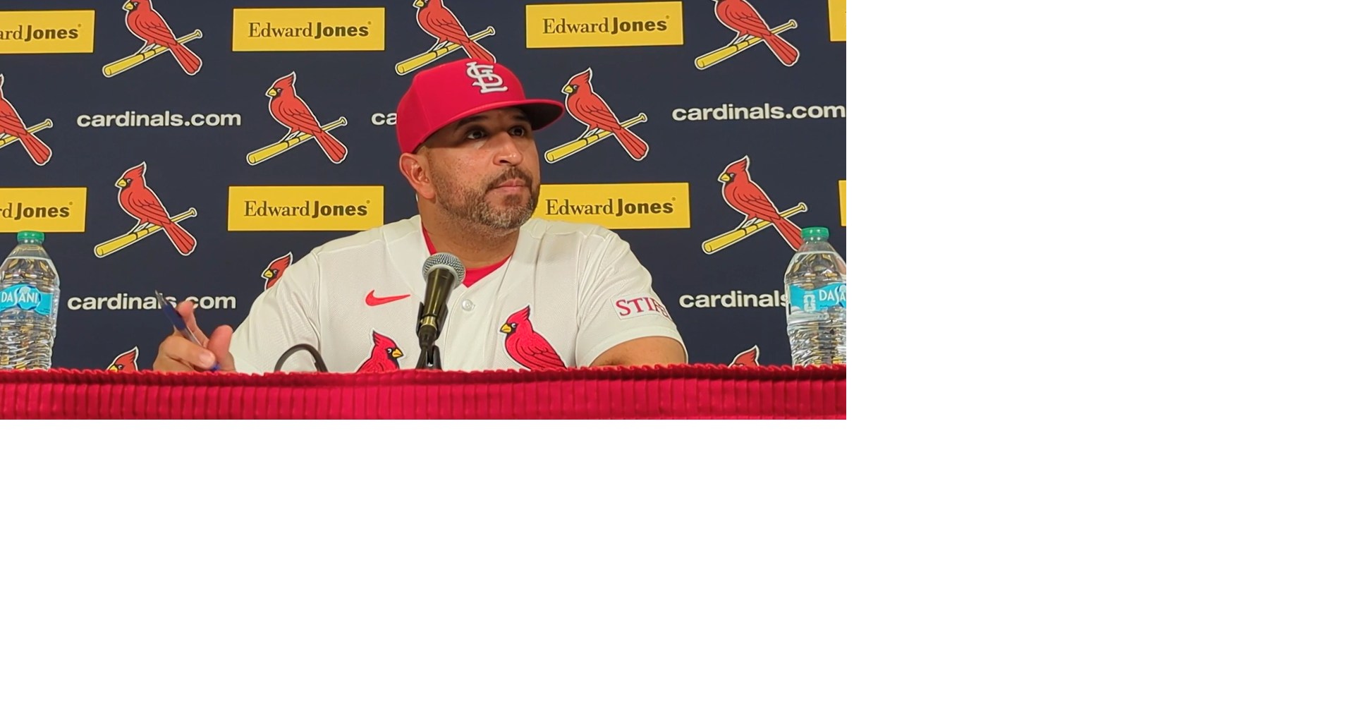 'Tough pitcher' in Rangers' Jacob deGrom stymied Cardinals, Oli Marmol says