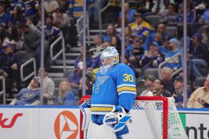 Photos: St. Louis Blues lose 4-0 against the Carolina Hurricanes at Enterprise Center