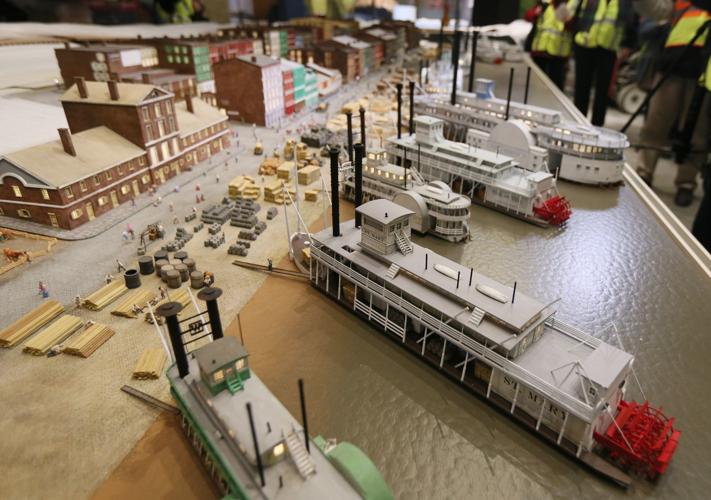 Tour of construction at  Arch Museum