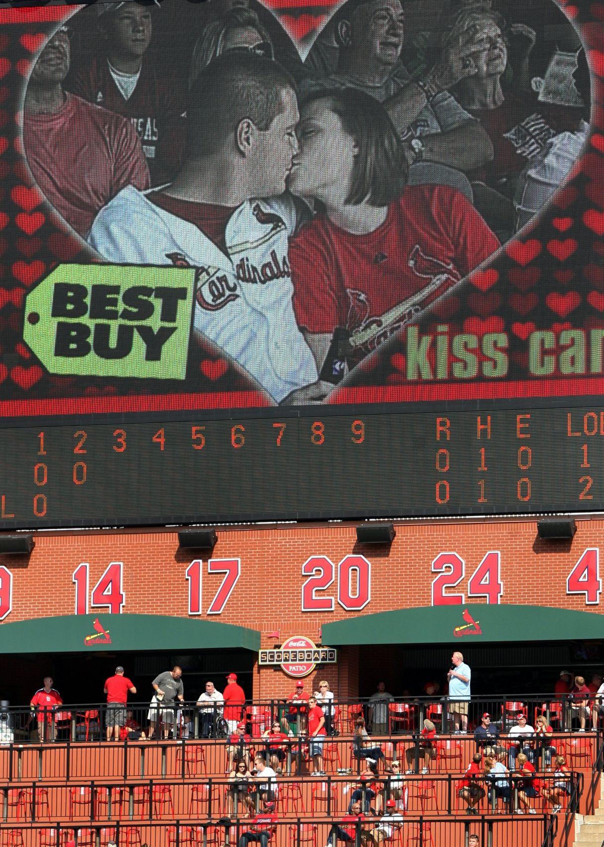 Cardinals' Kiss Cam shows no gay couples - Metro - stltoday.com