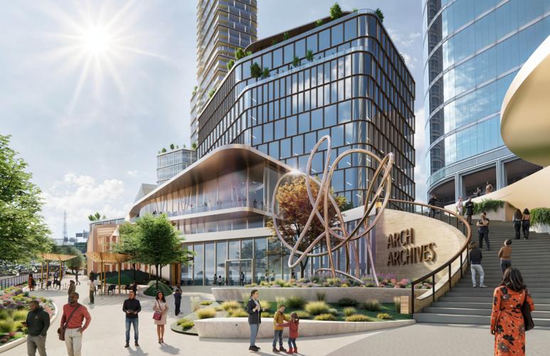 Renderings of The Cordish Cos.' redevelopment of downtown's Millennium Hotel