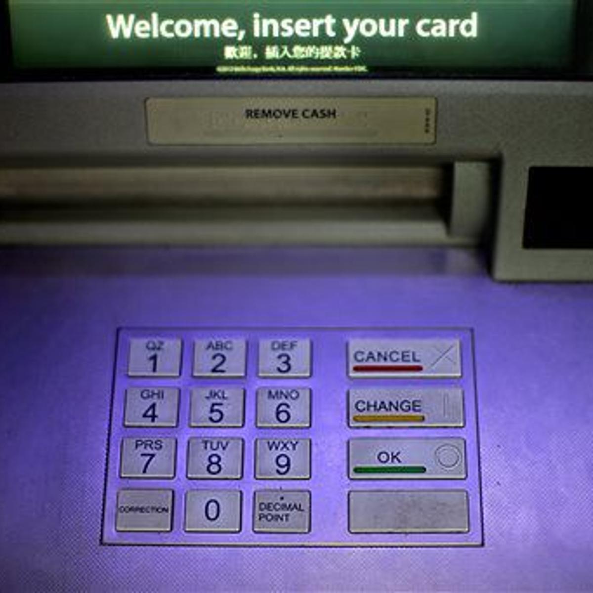 atms spit out lots of cash