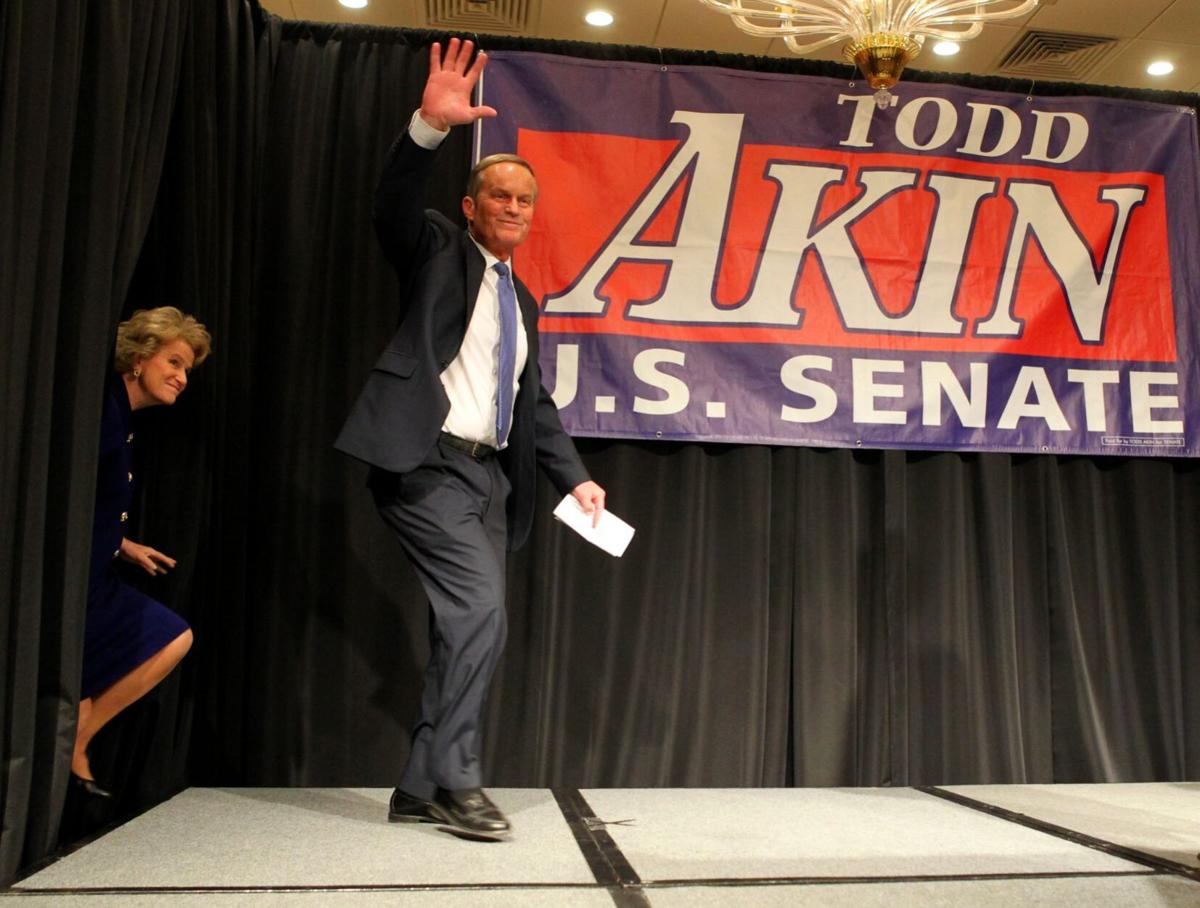 Akin election party