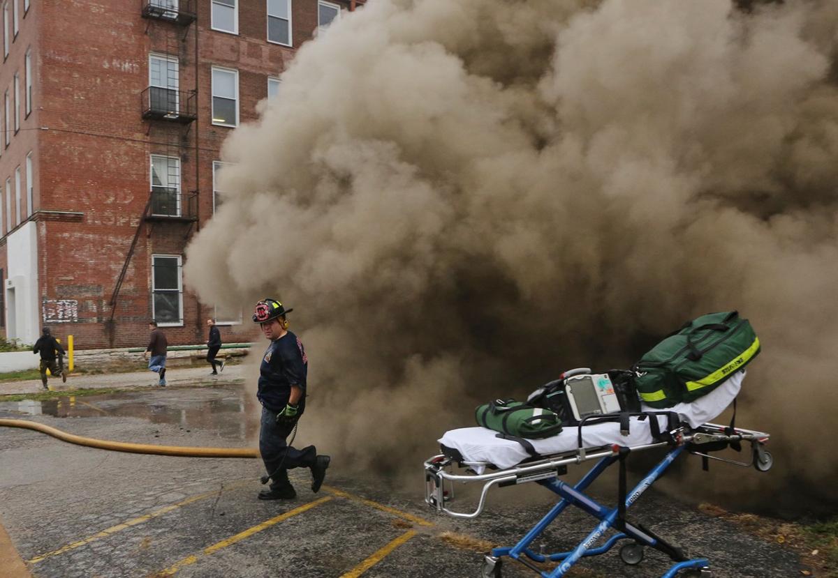 Five-alarm fire destroys St. Louis warehouse