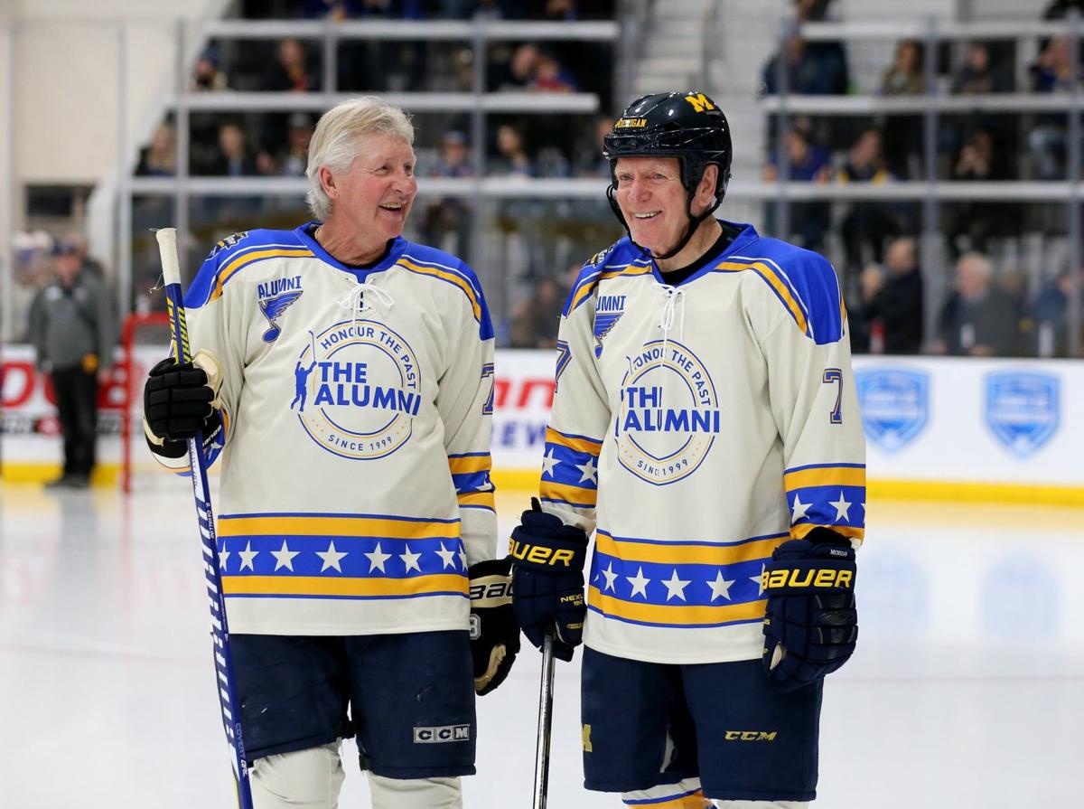 80-year-old Red Berenson steals the show as Blues alumni shine bright