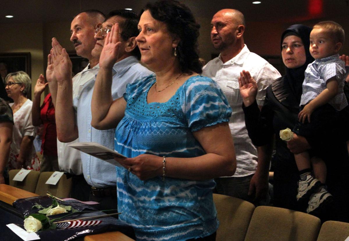 Bosnia 20 years later : Special Naturalization Ceremony
