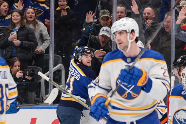 St. Louis Blues host the Buffalo Sabres on Monday, Dec. 29, 2025