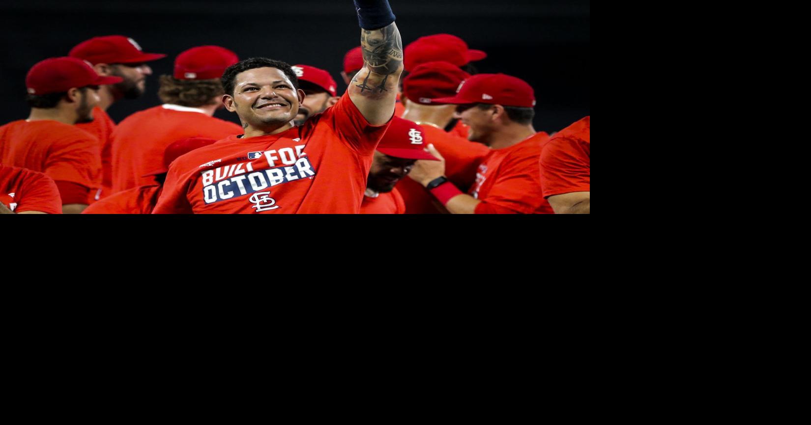 Art St Louis Cardinals Yadier Molina 4 The Best Legends MLB Basballe Team  Logo Polo Shirt