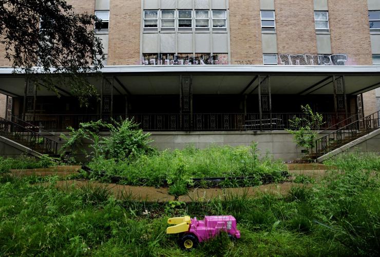 Vacant buildings on South City hospital campus