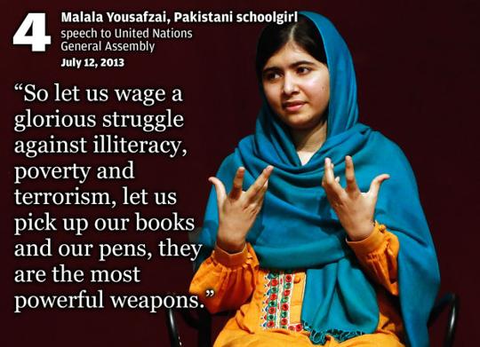 Best Quotes in 2013: Malala Yousafzai | Nation | stltoday.com