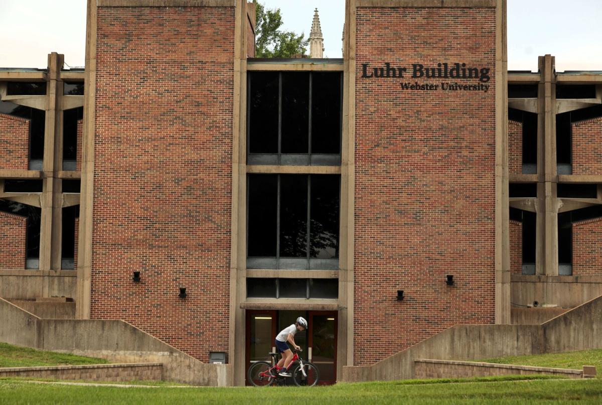 Talk of razing Webster U’s Luhr Building rankles residents