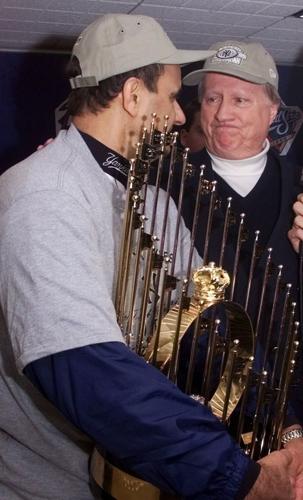 World Series, New York Yankees manager Joe Torre and owner George