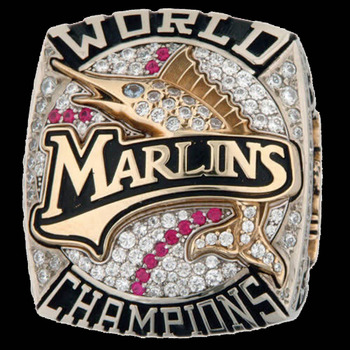 2003 Florida Marlins World Series Championship Ring Presented to