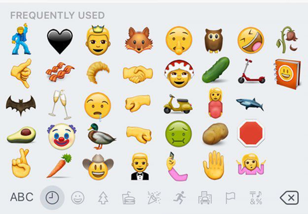 The new emojis are here