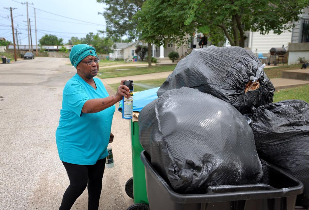 Rancid trash piled up for nearly a month in tiny Hillsdale