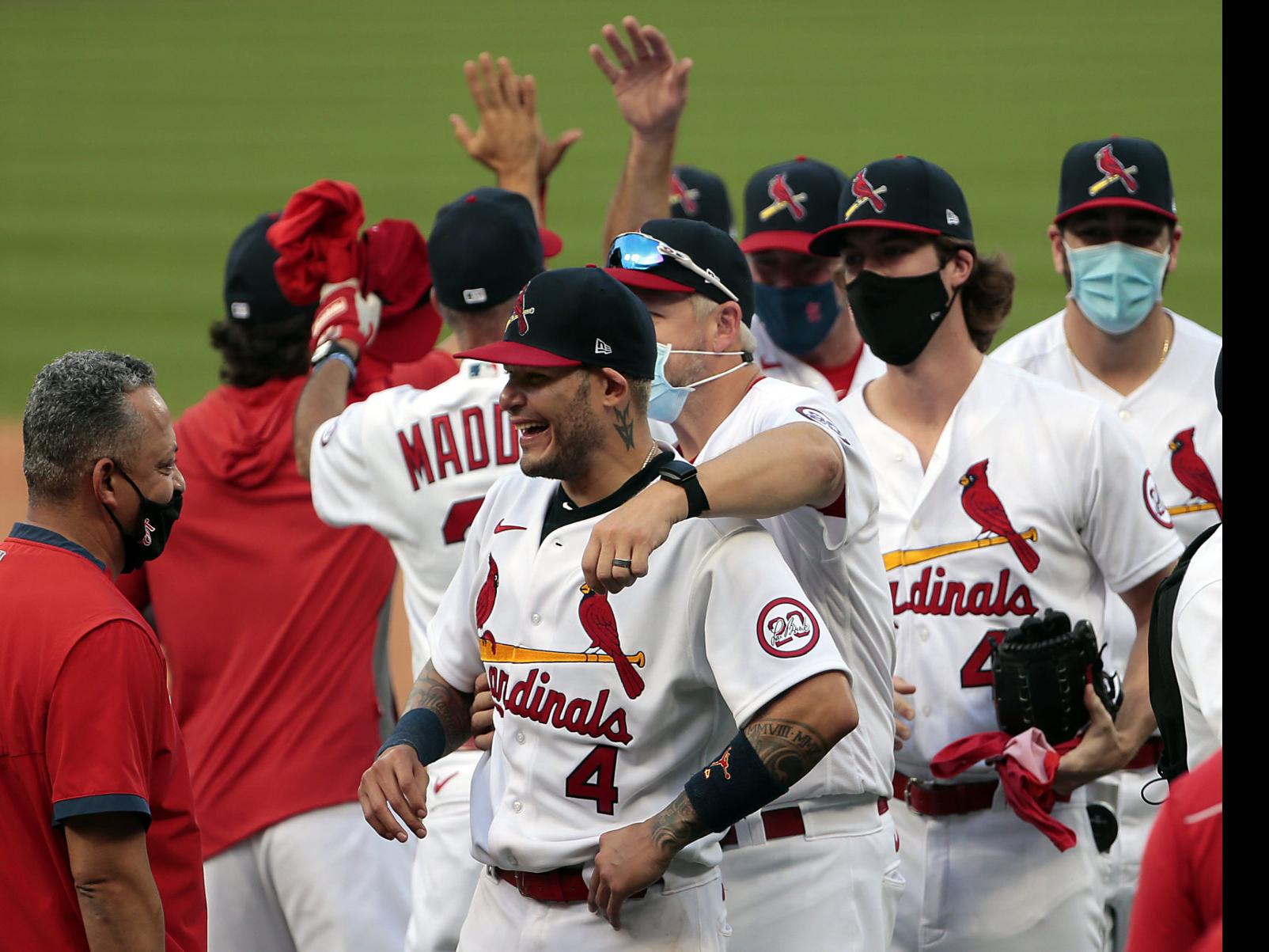 Sheer Will Their Season Threatened By Outbreak Cardinals Persist Defeat Brewers To Claim Postseason Berth St Louis Cardinals Stltoday Com