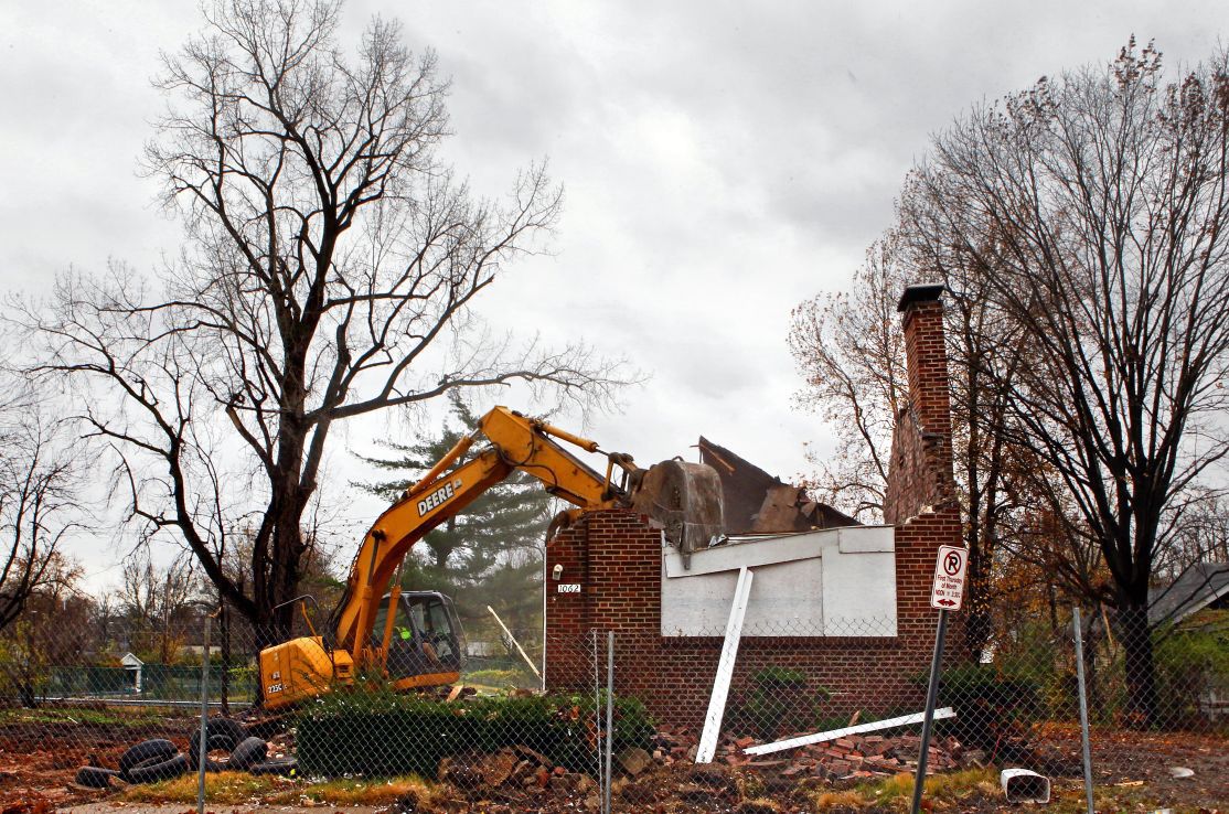 MSD Demolishes homes in Baden