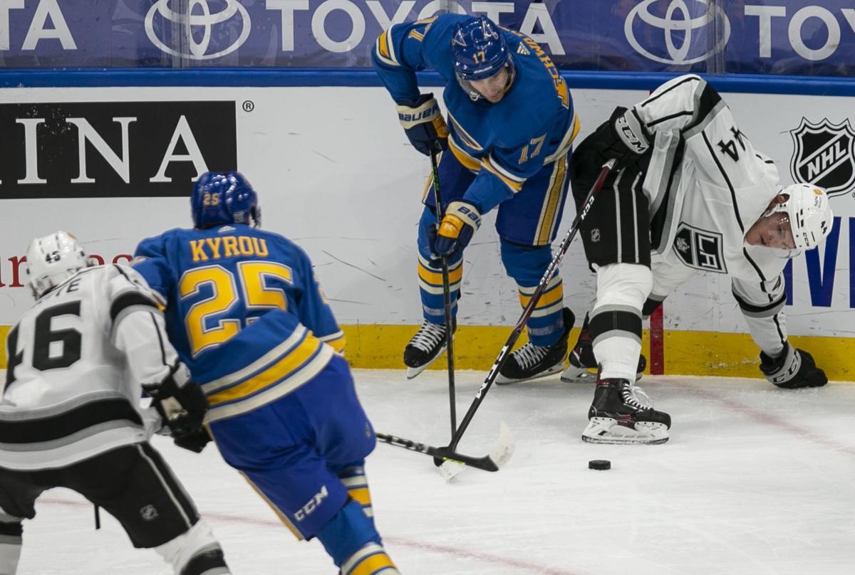 Krug, Perron lead Blues to 4-2 win over Kings
