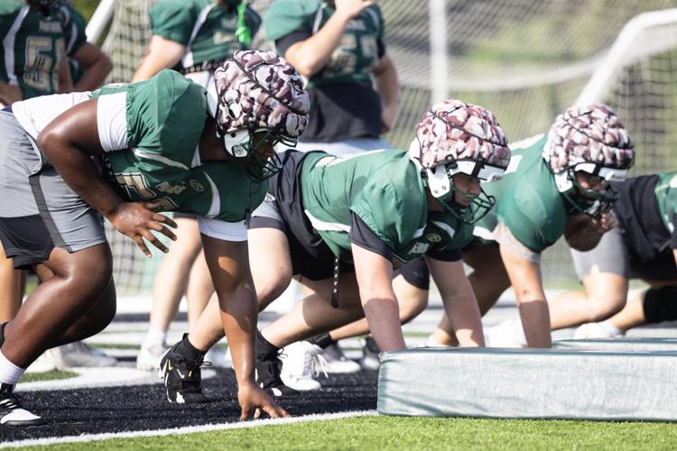 Fort Zumwalt North football practice
