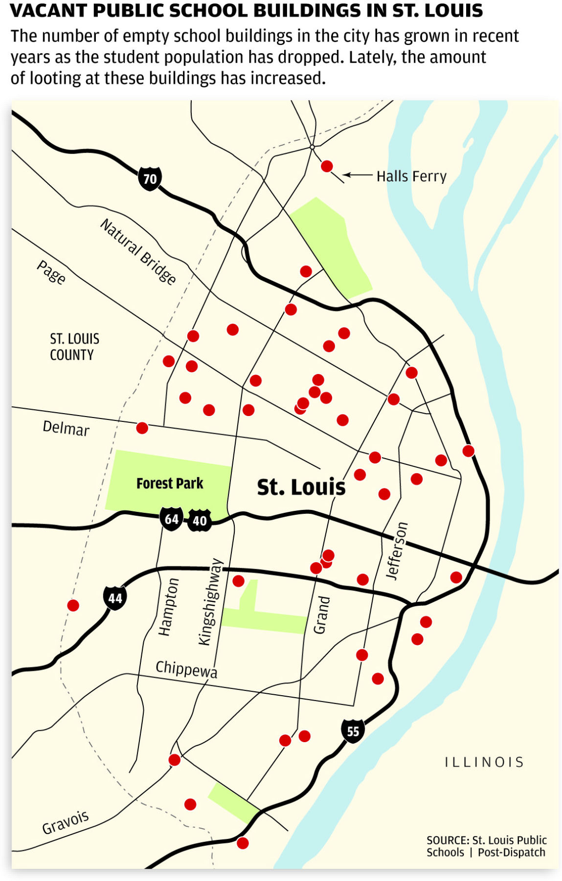 Vacant St. Louis schools ravaged by looters | Education | stltoday.com