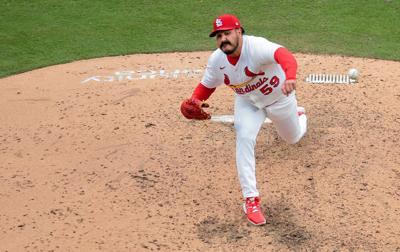 Cards, Angels at Busch