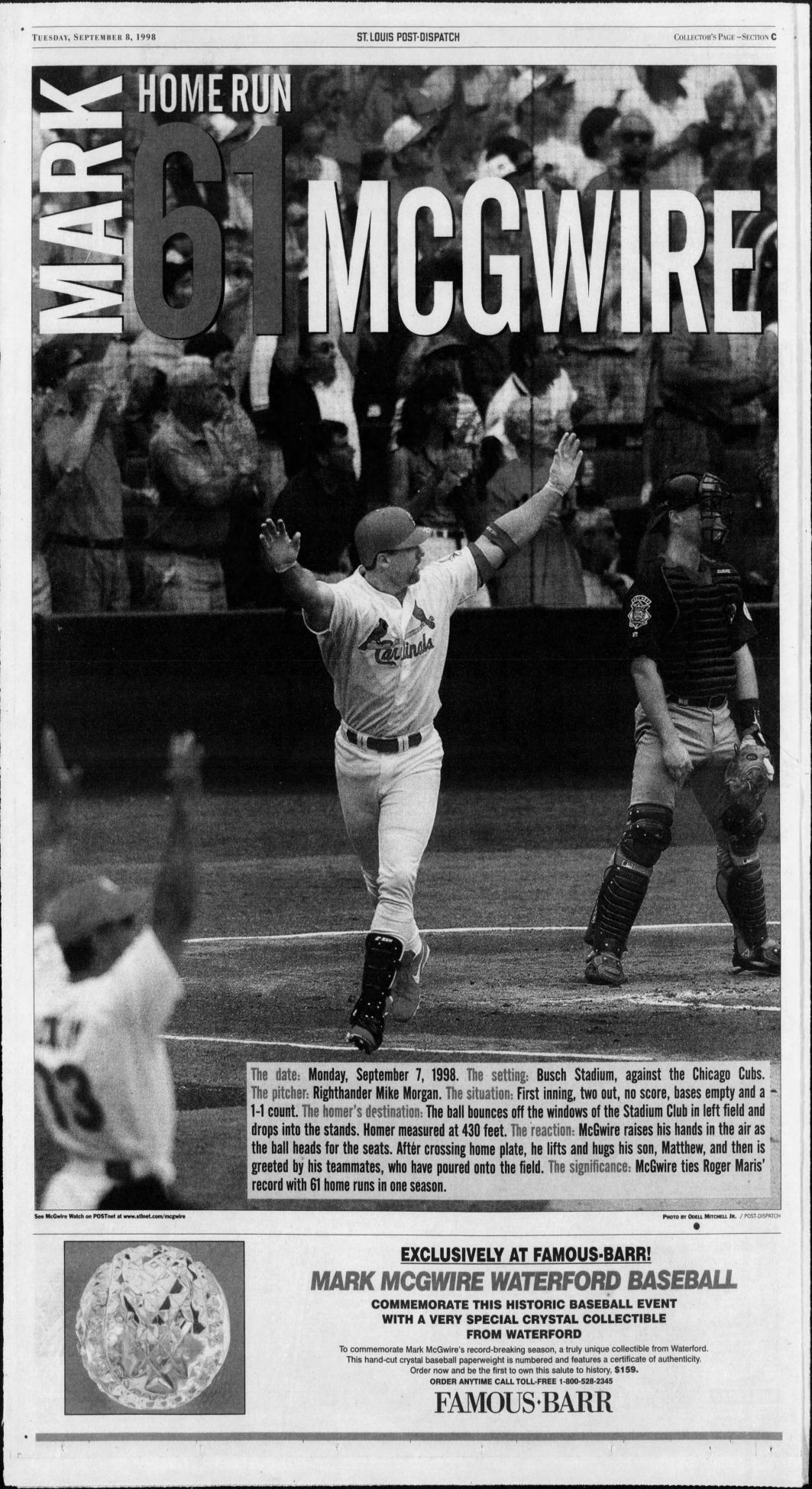 MLB attendance flashing signs of 1998 Mark McGwire-Sammy Sosa home run race