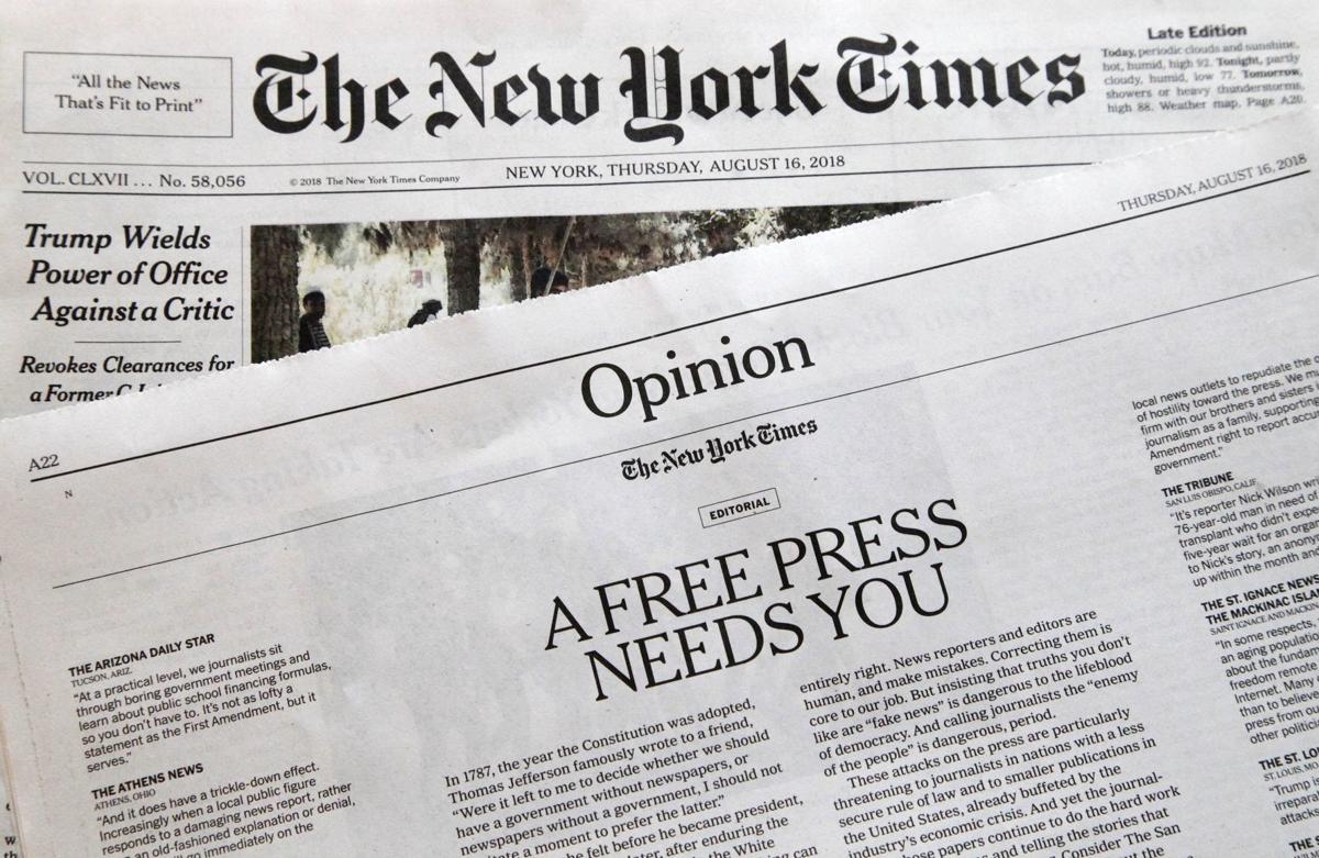Newsrooms vs Trump