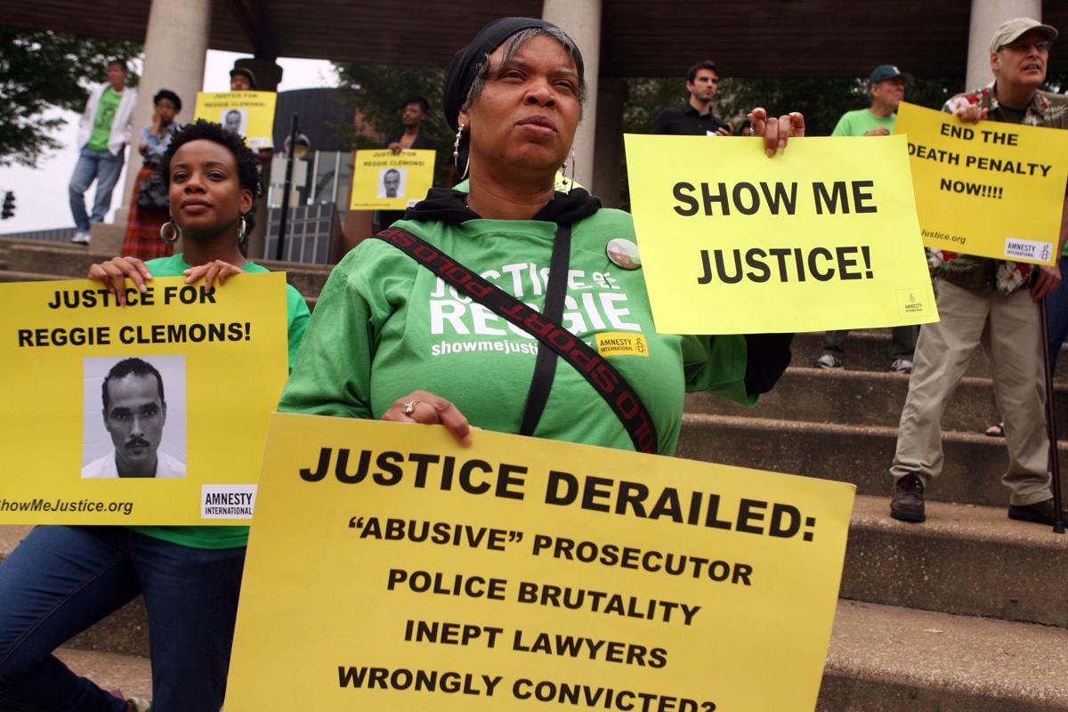 Rally for Reggie Clemons in Kiener