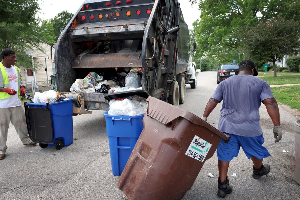Rancid trash piled up for nearly a month in tiny Hillsdale