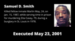 Executed May 23, 2001: Samuel D. Smith