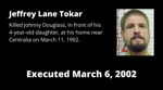 Executed March 6, 2002: Jeffrey Lane Tokar