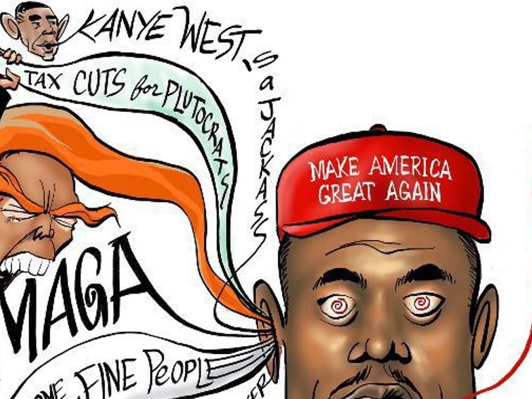 Kanye And Slavery Trump And Cable News Editorial Cartoonists Chime In Editorial Stltoday Com