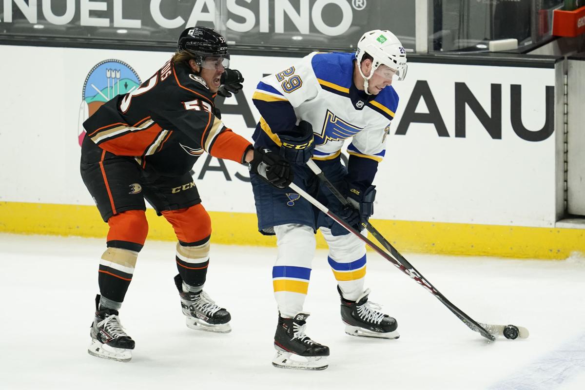 Blues Ducks Hockey