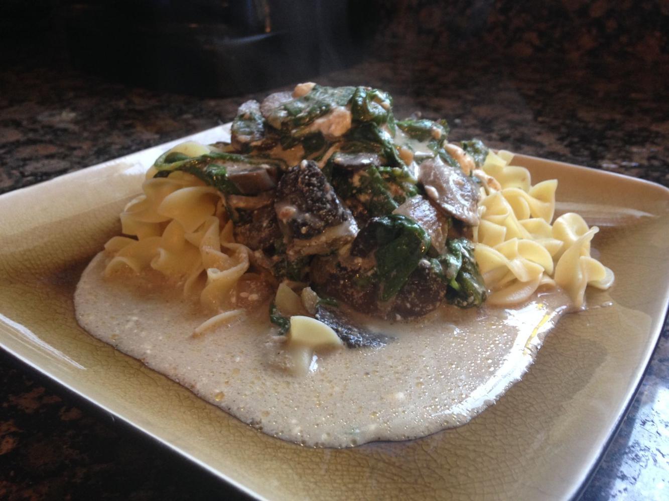 Mushroom Spinach Stroganoff Recipes