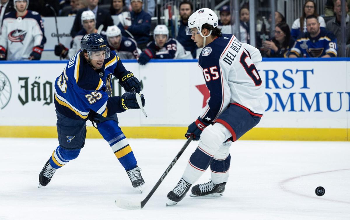 St.  Blues take on the Columbus Blue Jackets