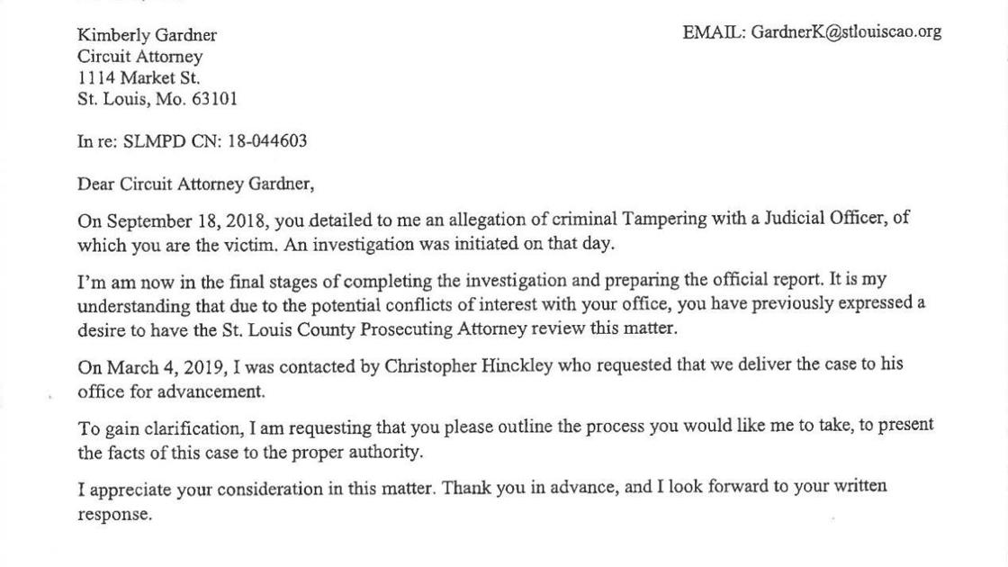 Correspondence Between Cao And City Counselor Over Special Prosecutor Stltoday Com