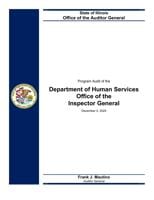Program audit of the Illinois Department of Human Services