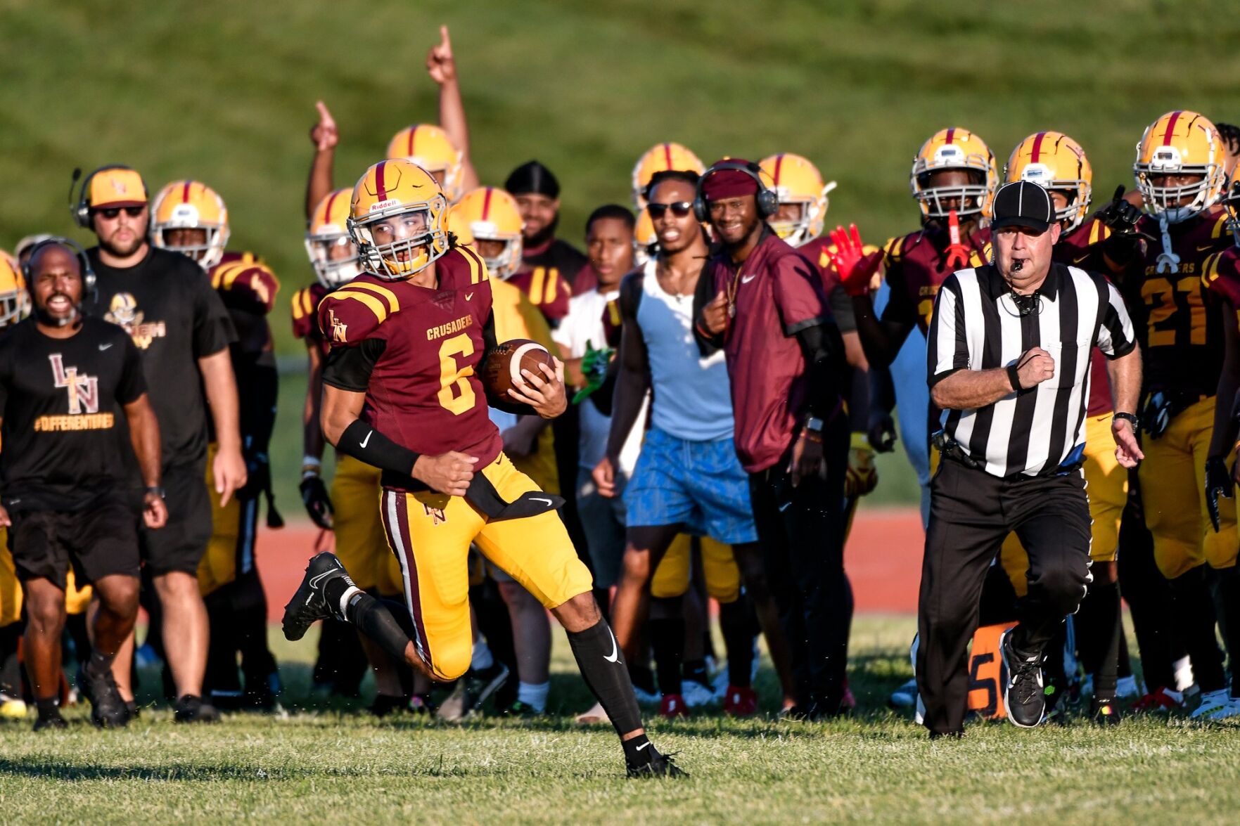 Hollis Shines In Debut As Lutheran North Rolls Past Hazelwood Central